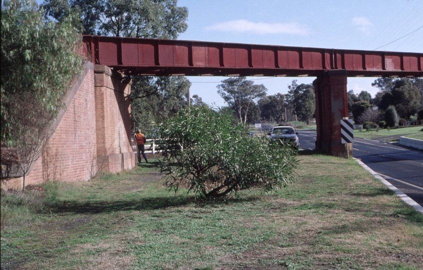 127519: Maldon Line Bridge No 2 Pyrenees Highway looking West