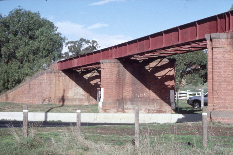 127523: Maldon Line Bridge No 2 Pyrenees Highway looking South