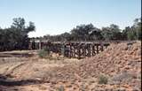 127681: Angellala Creek Bridge km 644 Cunnamulla Line looking North from South Abutment