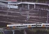 127709: Roma Street Suburban Train viewed from 'Holiday Inn'