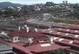 127712: Roma Street Stabled Tilt Train viewed from 'Holiday Inn'