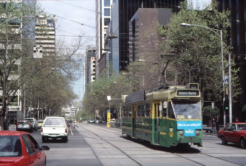 127833: William Street at Latrobe Street Route 00 to Victoria Market Z3 230