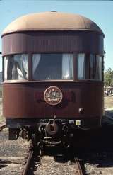 128029: Woolshed Flat Officers' Car ex CR NSS 34 at rear of 'Trans' to Quorn