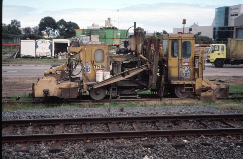 128150: Mile End opposite Adelaide Rail Passenger Terminal John Holland Ballast Plough and Broom