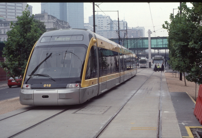 128364: Flinders Street at World Trade Centre Terminus 018 Special reversing