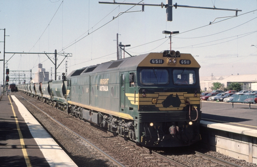 128450: Sunshine Down Empty Quarry Train to Kilmore East G 511