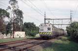 128469: Oakleigh (up side), Richardson Street Pedestrian Crossing Down Suburban 6-car Hitachi