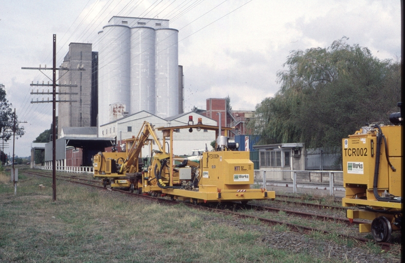 128496: White's Siding Down Works Infrastructure Track Machines