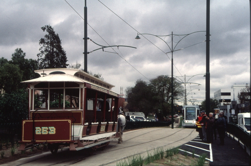 128538: Box Hill Terminus Up Opening Day Special Horse Tram 253