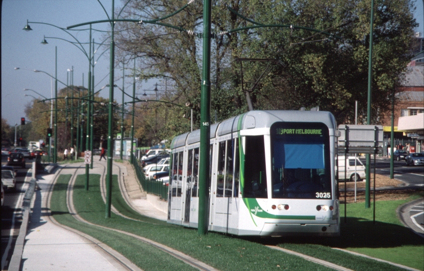 128586: Maroondah Highway at Nelson Road Stop 57 Up C 3025