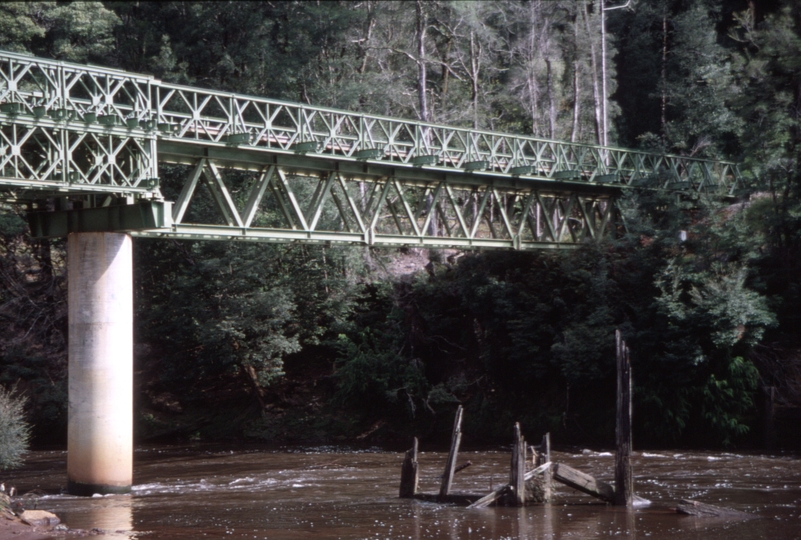 128773: Bridge 34 'Quarter Mile' Span 4 (main span), looking upstream