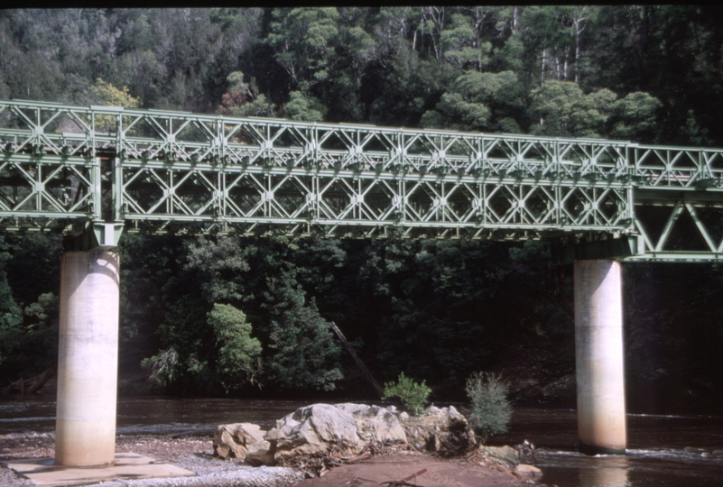 128776: Bridge 34 'Quarter Mile' Span 3 looking upstream