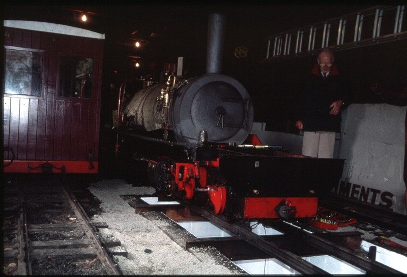 128864: Bush Mill 'Garratt' undergoing restoration