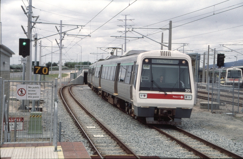 128960: Claisebrook AEA 201 leading Suburban from Midland