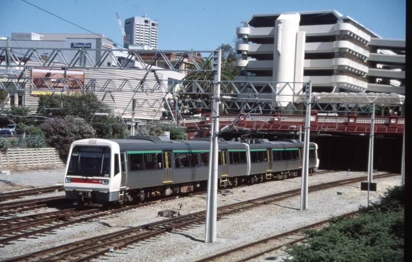 129006: Perth Suburban to Armadale AEB 341 leading