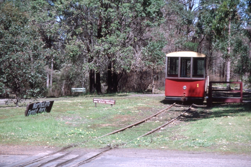 129076: Northcliffe looking South Tram No 1