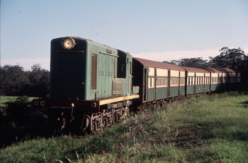 129091: Collins Siding (down side), km 163 Up AREA Special Y 1115