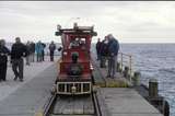 129122: Busselton Jetty Inbound Passenger Hi Rail Tractor 501