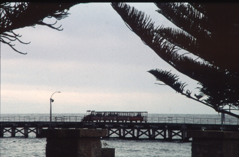 129125: Busselton Jetty Outbound Passenger Hi Rail Tractor 501