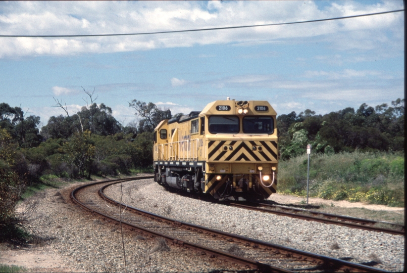 129226: Kwinana Beach Line Coal Empty from Western Power S 2106