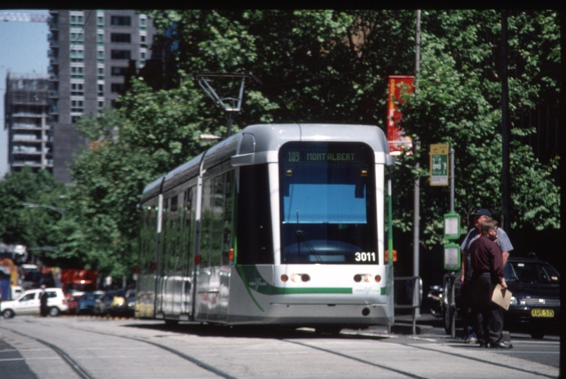 129293: Collins Street at William Street Route 109 to Box Hill C 3011