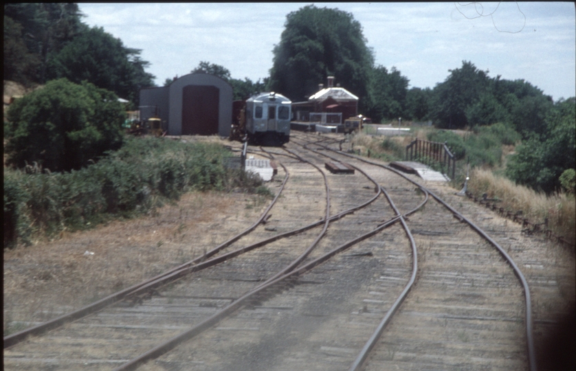 129316: Daylesford looking towards end of track taken from AREA Special