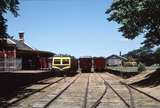 129320: Daylesford viewed from end of track 91 RM AREA Special from Bullarto