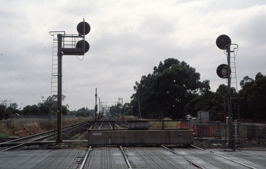 129340: Werribee Geelong end looking towards Melbourne