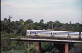 129351: Merri Creek Bridge Down Hurstbridge Line Suburban 614 M leading taken from 7136 Up Elecrail Special