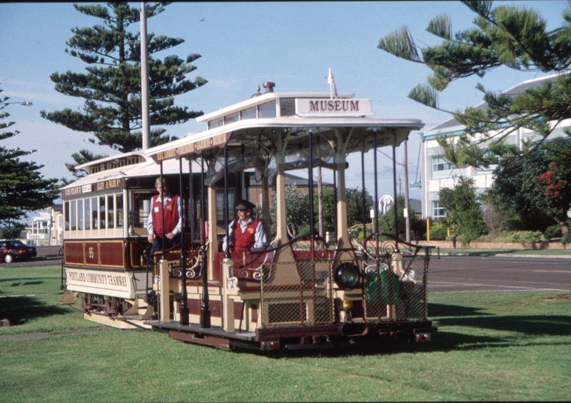 129465: Portland Cable Tramway Central to RSL Lookout Dummy No 1 Trailer No 95