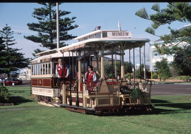 129466: Portland Cable Tramway Central to RSL Lookout Dummy No 1 Trailer No 95