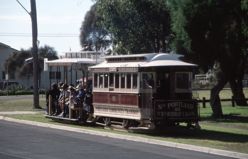 129479: Portland Cable Tramway Hood Street to RSL Lookout Dummy No 1 Trailer No 95