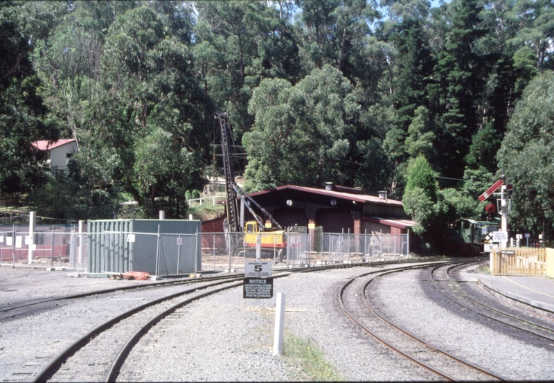 129527: Belgrave Workshop extension construction site