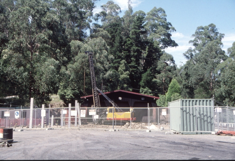 129528: Belgrave Workshop extension construction site