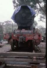 129589: Menzies Creek J 541 under restoration by Puffing Billy External Projects Division