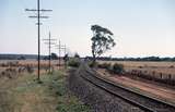 129600: Torpey's Road Level Crossing km 106.7 Ballarat Line Ballarat end of deviation for Regional Fast Train looking towards Ballarat