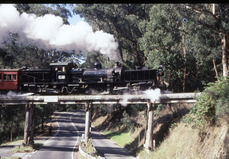 129668: Bridge No 5 Monbulk Creek Trestle No 19 Down Passenger G 42