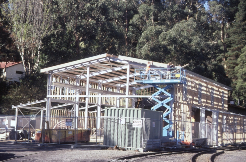 129691: Belgrave Locomotive Workshop Extension under construction