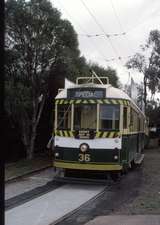 129732: North Bendigo Terminus No 36 leading TDU Convoy