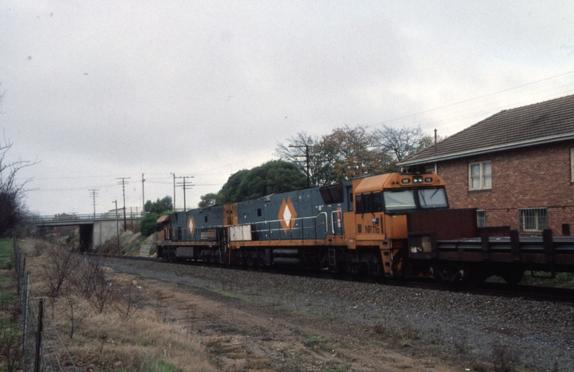 129773: Ararat (down side), Steel Train To Melbourne NR 65 NR 116