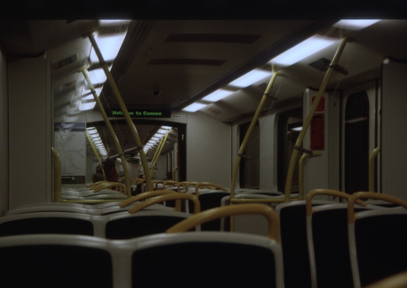 129774: Flinders Street Viaduct Interior Siemens Suburban Train