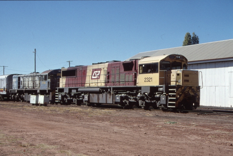 129801: Charleville 'Westlander' from Brisbane 2321 1772