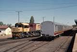 129804: Charleville 2321 shunting 'Westlander' Cars and Cars for ARHS Special