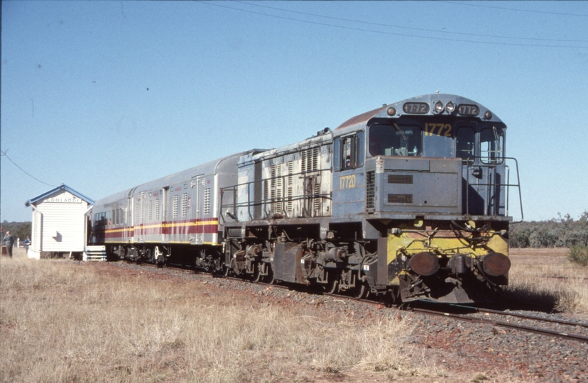 129837: Cooladdi ARHS Special to Quilpie 1772