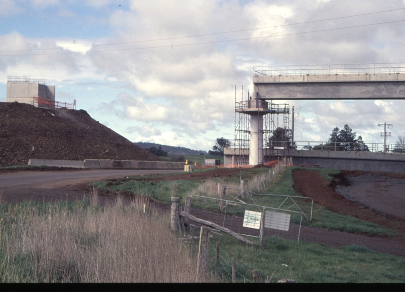 129992: West Moorabool River Bridge Melbourne end span and abutment