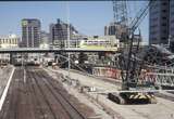 130005: Spencer Street Platforms 15 & 16 Site looking South from Bourke Street