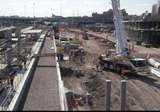 130007: Spencer Street Future track at No 1 Platform looking North from Bourke Street Bridge