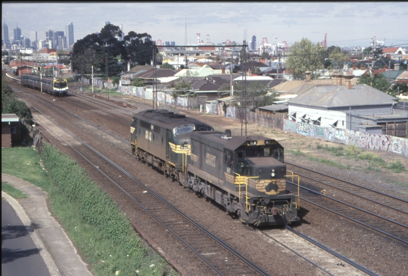 130024: West Footscray Junction Down Light Engines H 3 A 85