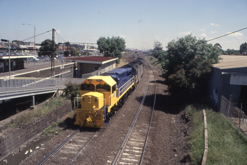 130064: West Footscray Junction Down Test Light Engines G 5xx G 5xx XR 555