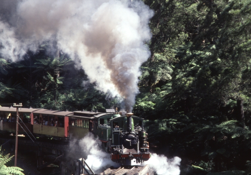 130156: Bridge 5 Monbulk Creek Trestle 10:30am Gembrook Passenger 6A 7A